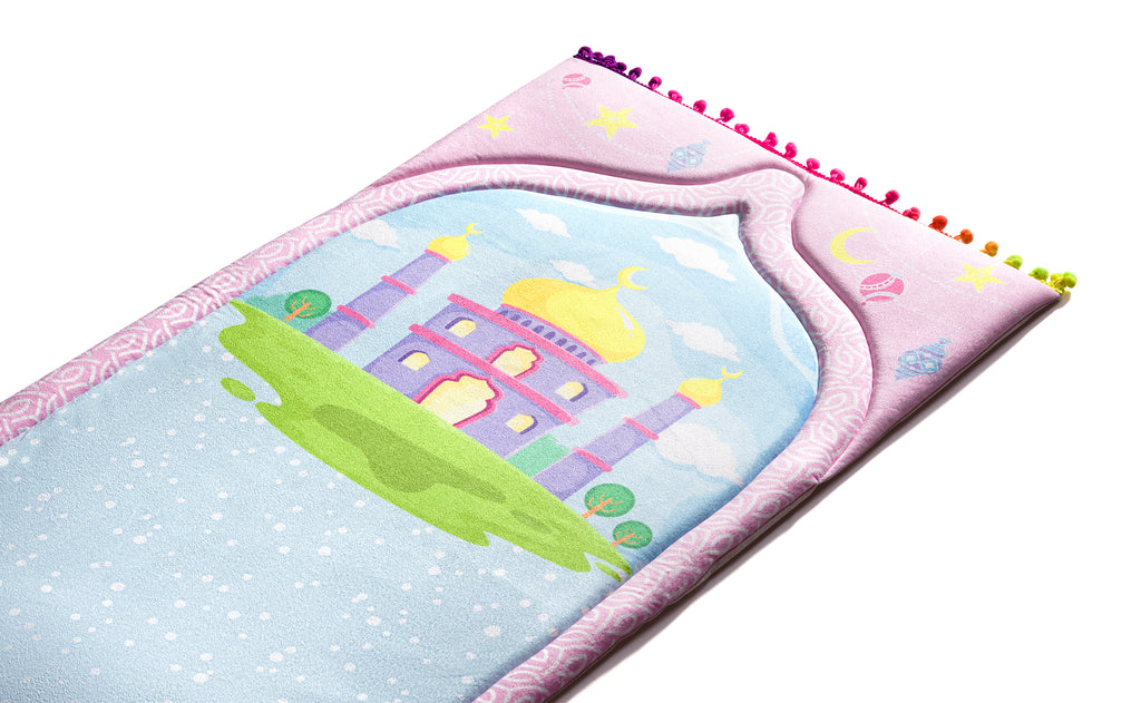 Urban Rugs pink child size prayer mat