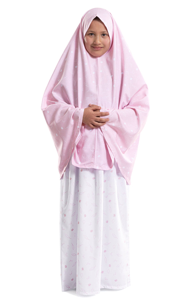 pinky two-piece prayer set for kids