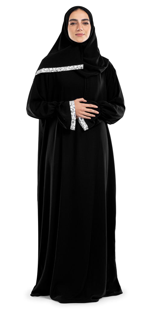 Selene Crepe Islamic Prayer Wear | Urban Rugs