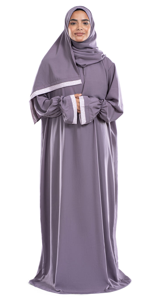 Perla Crepe Islamic Prayer Wear | Urban Rugs