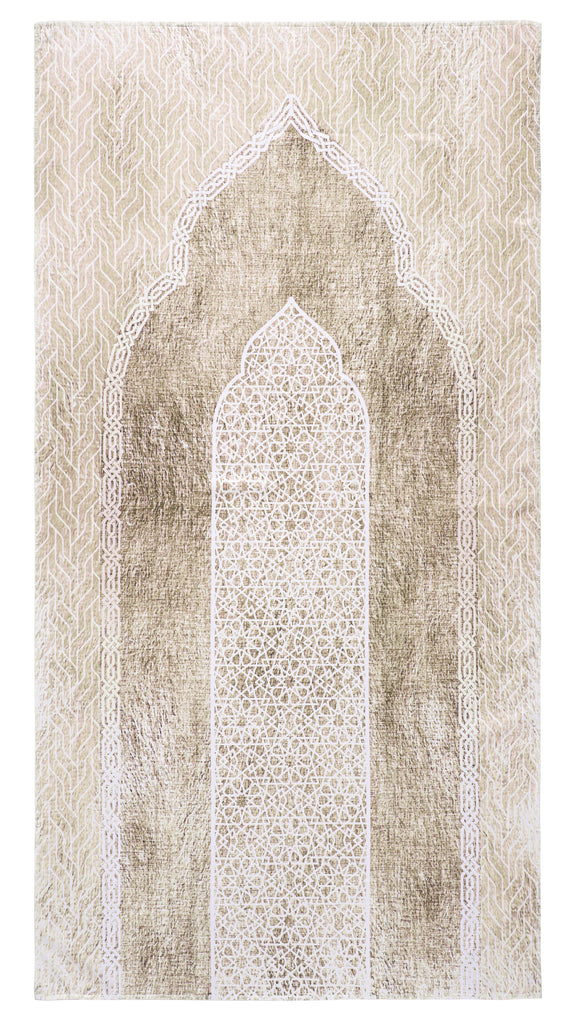 Beige Rejal Prayer Set | Urban Rugs