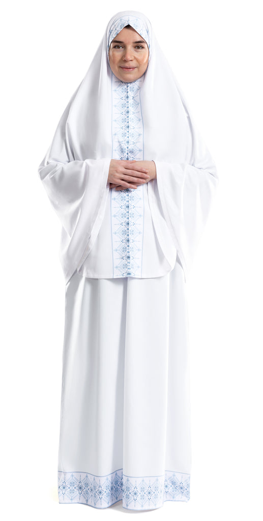 Urban Rugs blue white prayer dress wholesale for women