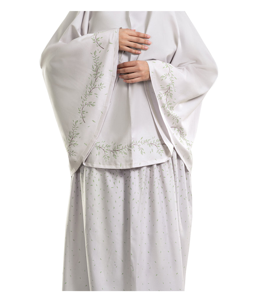 soft floral isdal prayer dress | urban rugs