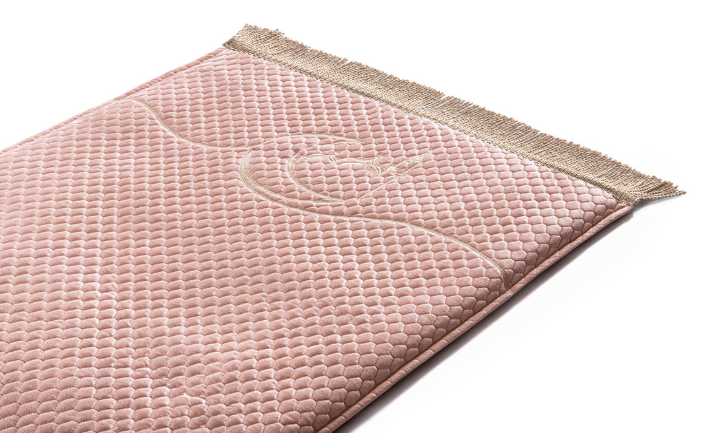 Pink Pearl Memory Foam Medical Prayer Mat | Urban Rugs