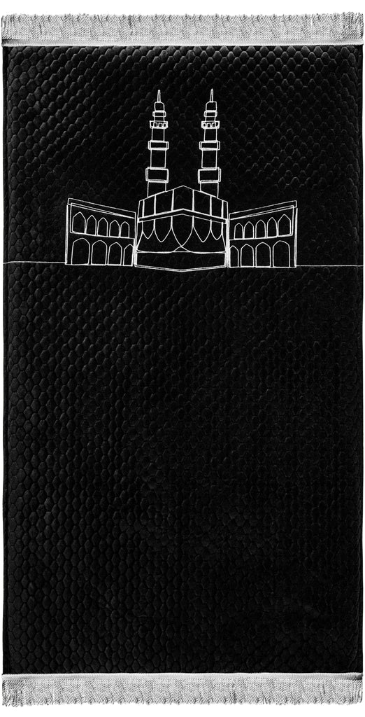 Midnight Memory Foam Medical Prayer Mat | Urban Rugs
