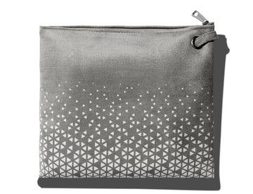 islamic grey foldable prayer sejadah | urban rugs