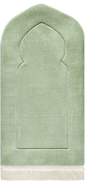 Saga Arched Plain Prayer Mat | Urban Rugs