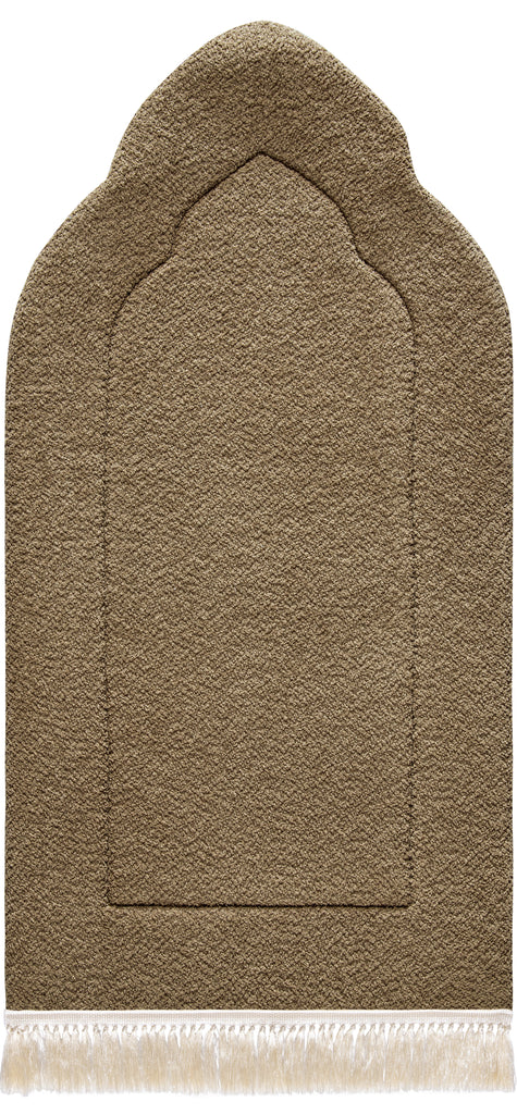 Tan Plain Prayer Mat | Urban Rugs
