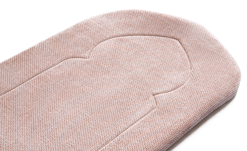 Rosy Arched Plain Prayer Mat | Urban Rugs