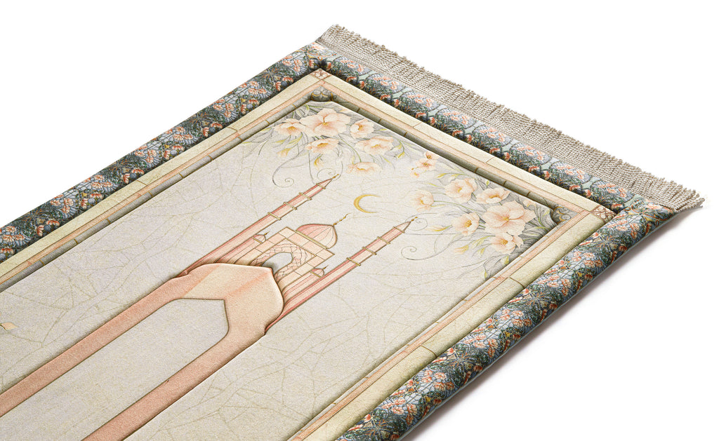 Stained Glass Premium Prayer Rug