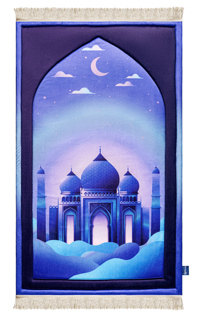 Violet masjid thick prayer sejadah | Urban Rugs