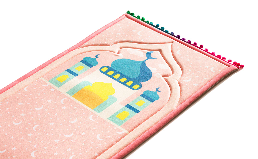 Urban Rugs Pink-Ish Kids Prayer rug