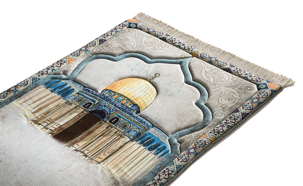 Masjid Al-Aqsa high quality Prayer Rug | Urban Rugs