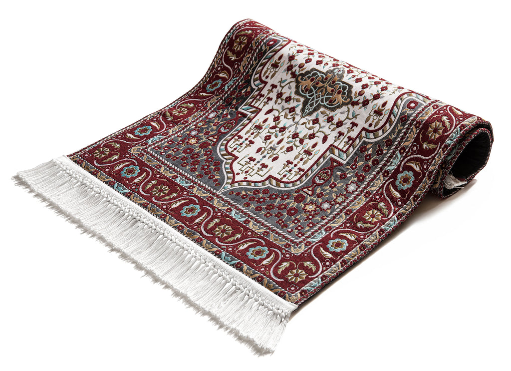 Turkish padded muslim prayer rug | urban rugs