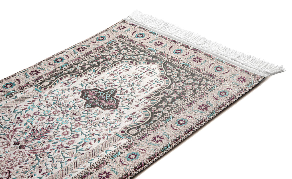 Musallah Rugs Pastel Mihrab Naseej Prayer Mat | Urban Rugs