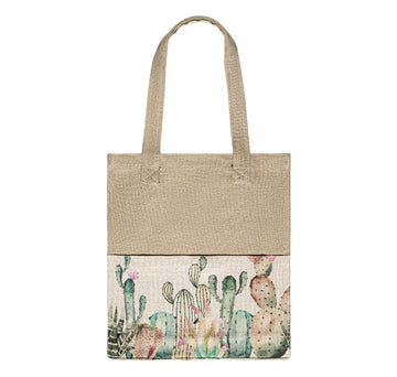 Cactus Creamy Tote Bag gift ideas