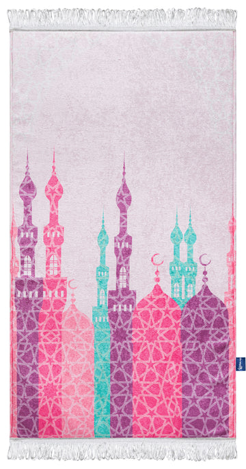 Urban Rugs Purple thick prayer rug