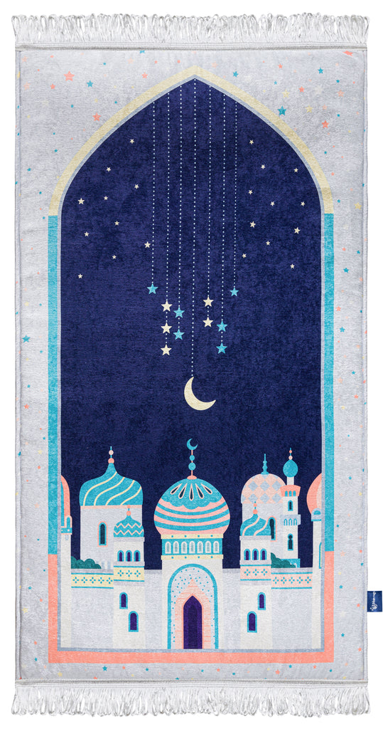 Urban Rugs Blue soft prayer mat